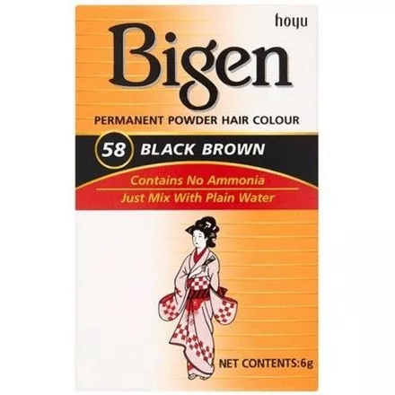 Bigen Hair Colour Zwart ( no.88 ) 10 st