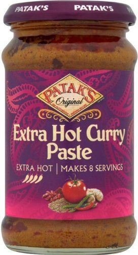 Patak Curry Paste E/Hot ( 6 x 283 gr.)