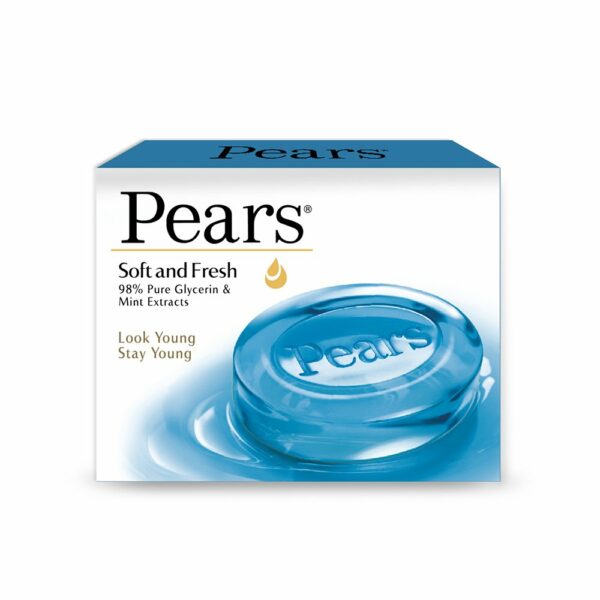 Pears Soft N Fresh Soap Blue [72]( 125 gr. )