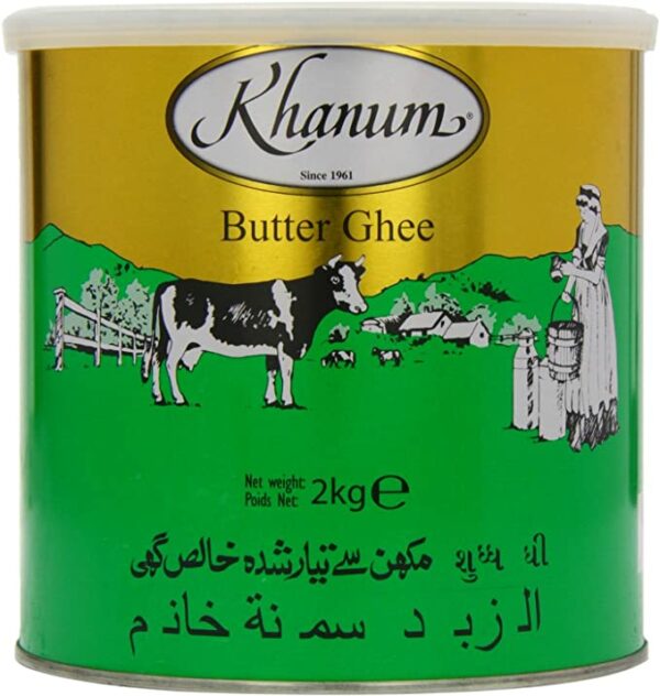 Khanum Pure Butter Ghee [6]( 2 kg.)