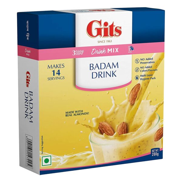 Gits Badam Drink Mix ( 10 x 200 gr. )