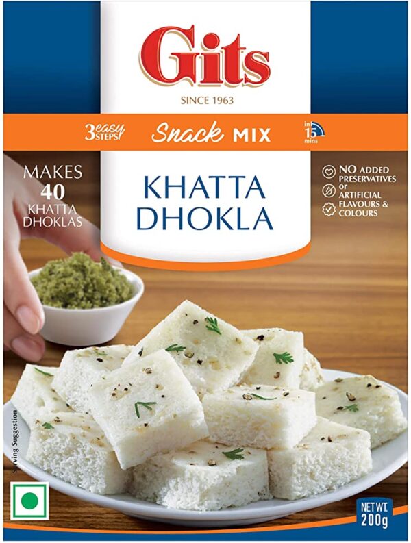 Gits Khatta Dhokla Mix ( 10 x 200 gr.)