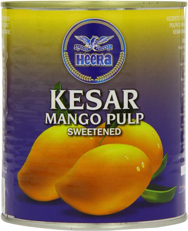 Heera Kesar Mango Pulp ( 6 x 850 gr. )