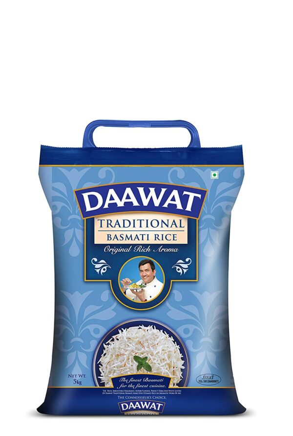 Blue Daawat Basmati Original Rice ( 5 kg. )