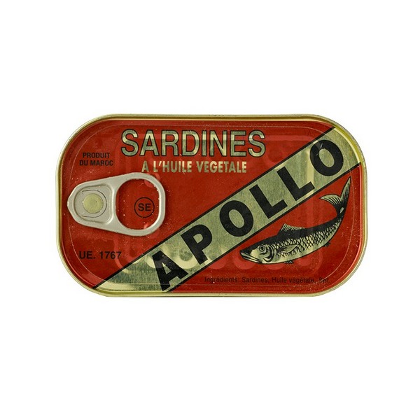 Apollo Sardines Vegetable in Oil ( 50 x 125 gr.)