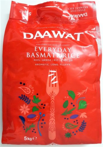 Red Daawat Basmati Everyday Rice ( 5 KG. )