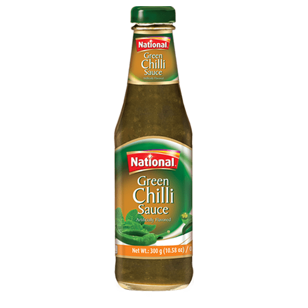 National Green Chilli Sauce ( 12 x 300 gr.)