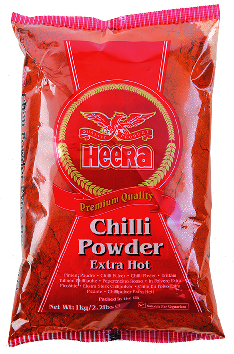 Heera Chilli Powder Ex/Hot ( 6 x 1 kg. )
