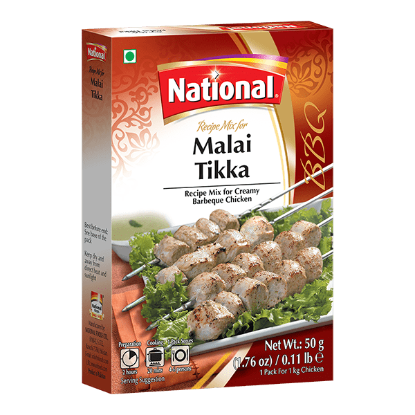 National Malai Tikka Mix ( 6 x 100 gr )
