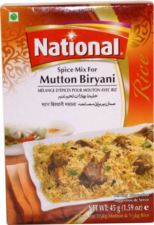National Mutton Biryani Mix ( 6 x 78 gr )