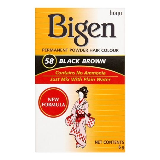 Bigen Hair Colour Zwart ( no.59 ) 10 st