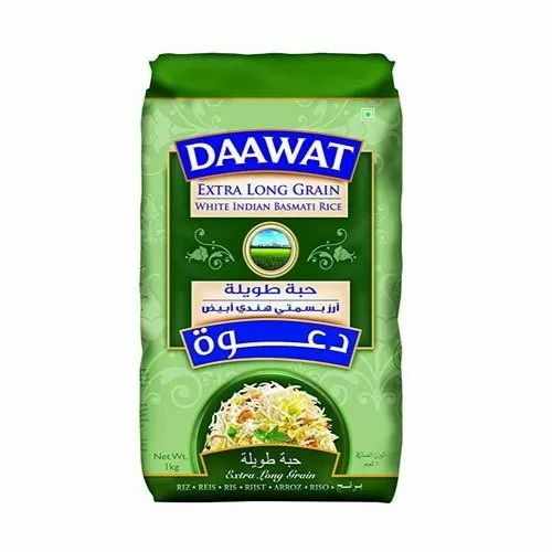 Green Daawat Basmati Extra Long Rice ( 10 x 1 kg. )